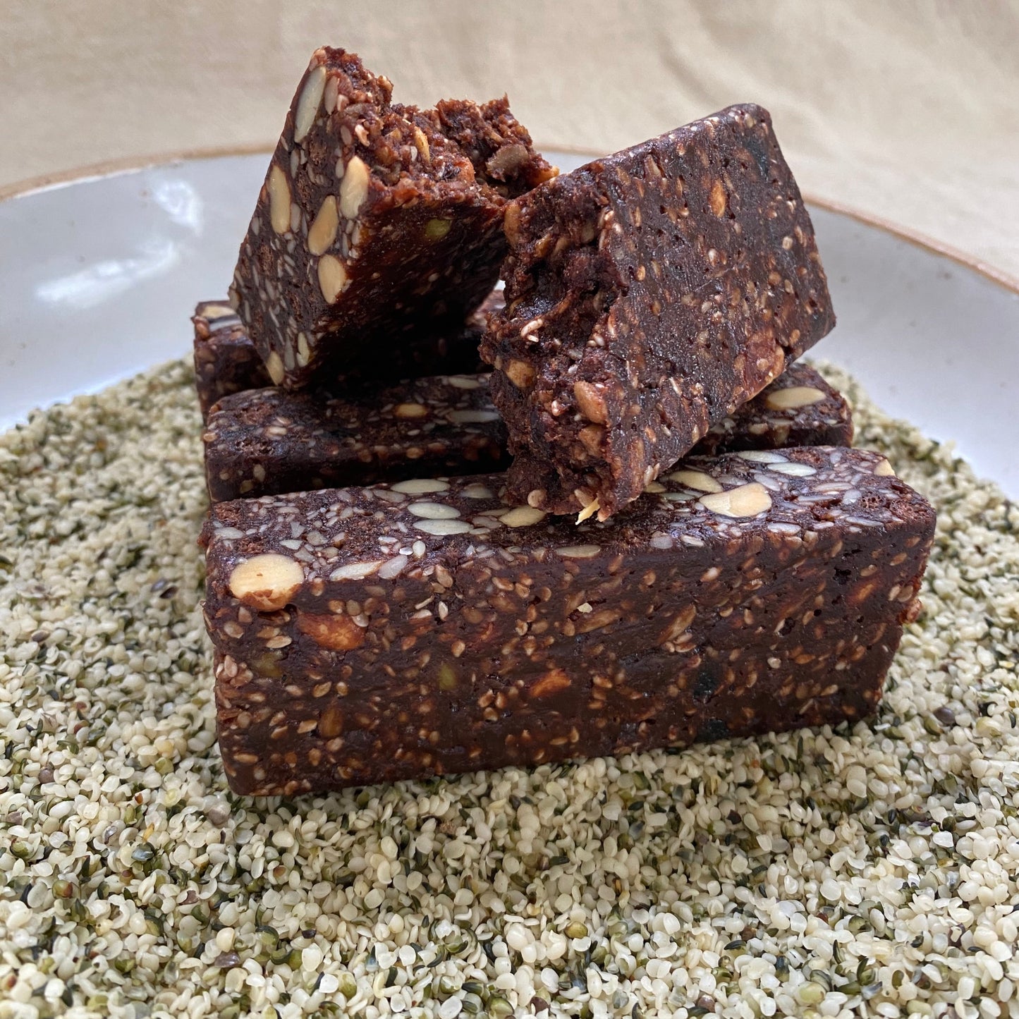 CACAO + hemp bar.